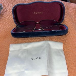 Authentic Gucci Sunglasses - Blue